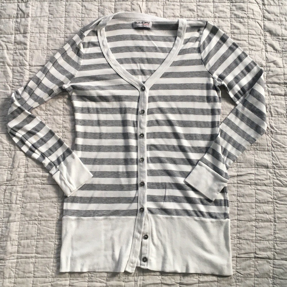 Michael Stars long lightweight cardigan OSFM